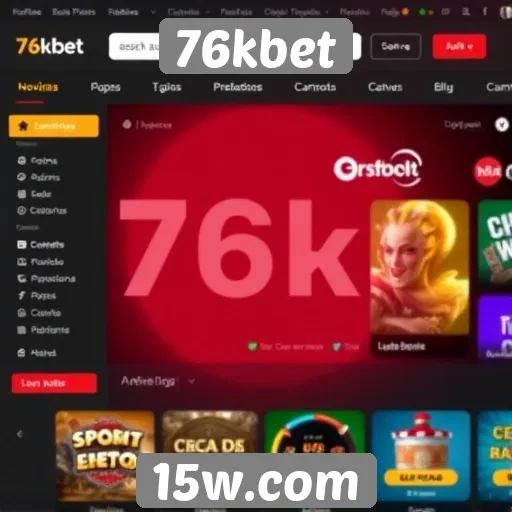 Novidades na interface do 76kbet para usuários